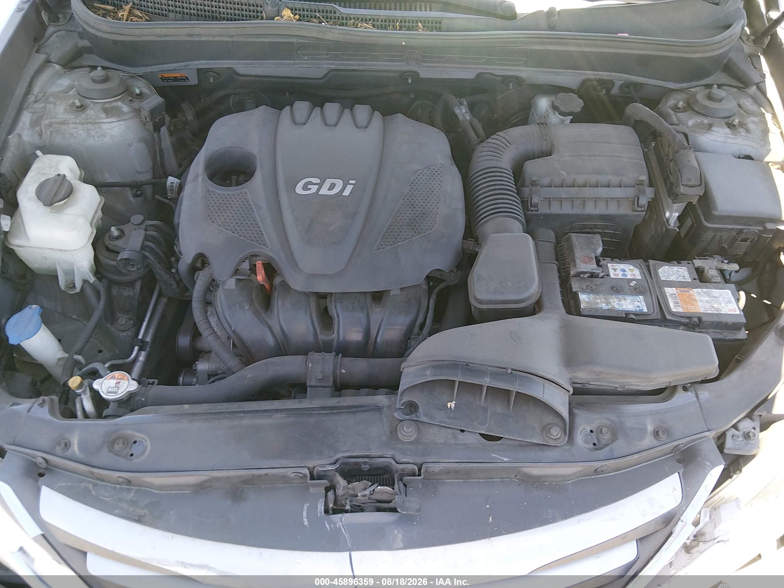 2014 Hyundai Sonata Gls Silver vin: 5NPEB4AC8EH848248