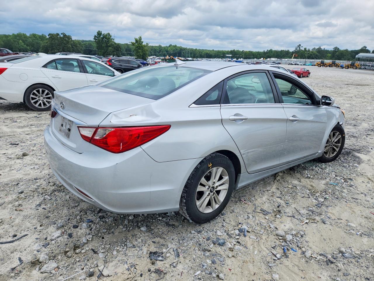 2014 Hyundai Sonata Gls Silver vin: 5NPEB4AC8EH849111