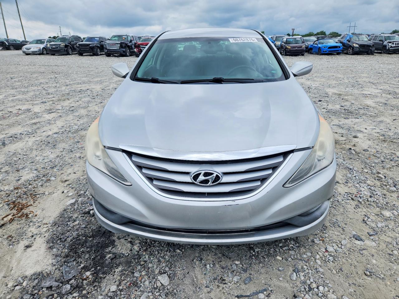 2014 Hyundai Sonata Gls Silver vin: 5NPEB4AC8EH849111