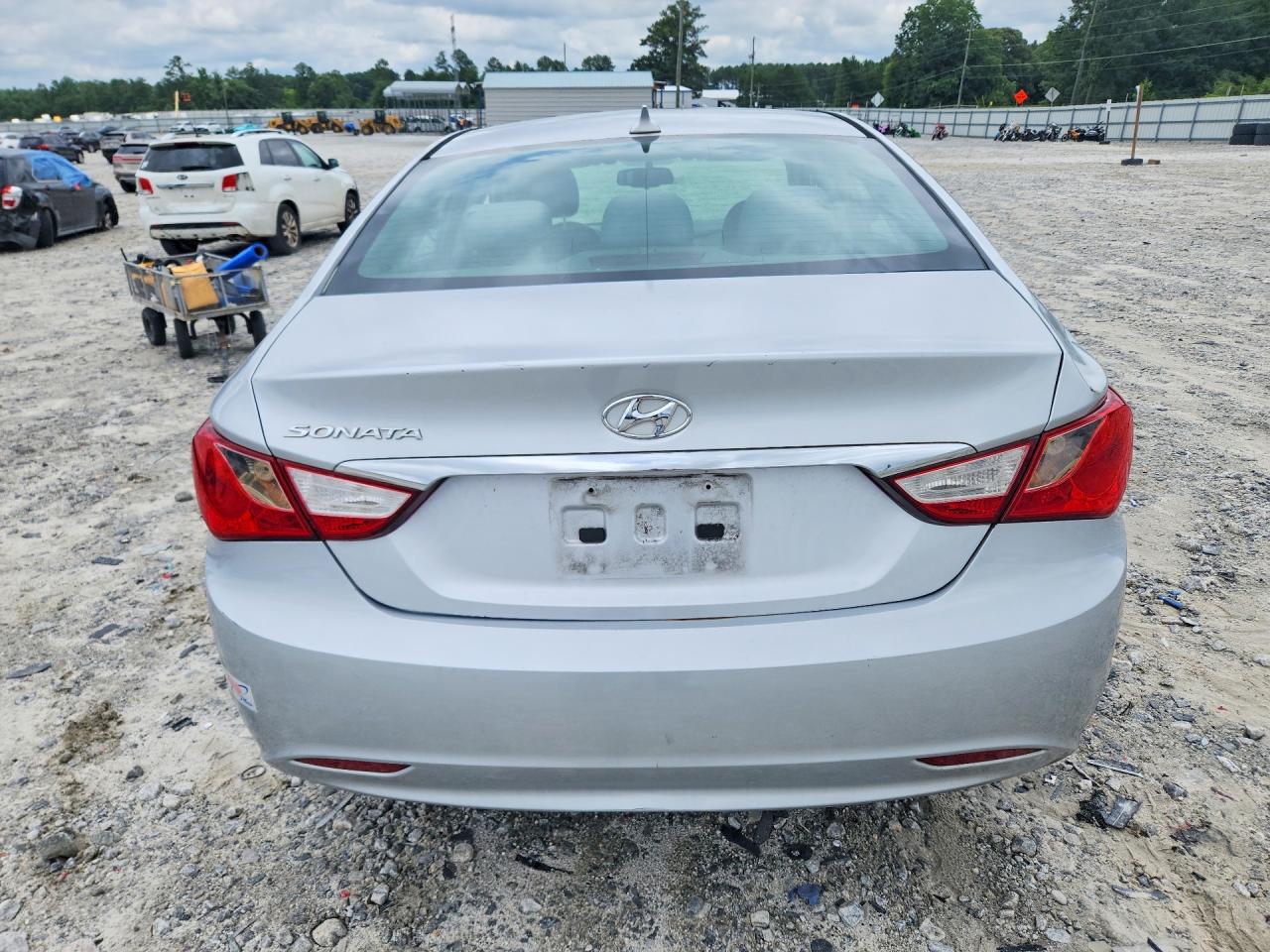 2014 Hyundai Sonata Gls Silver vin: 5NPEB4AC8EH849111