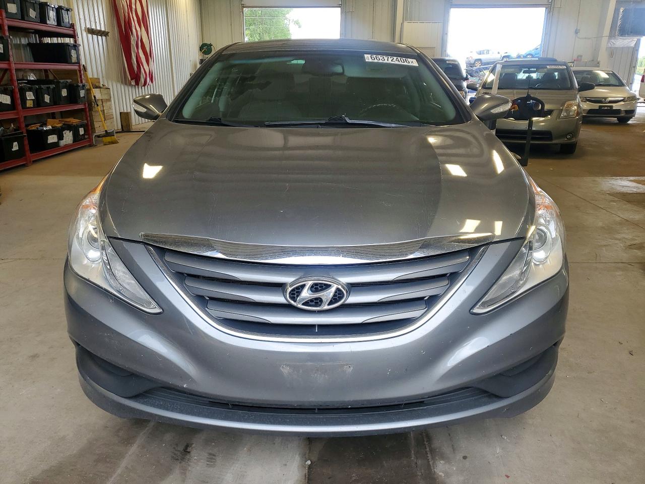 2014 Hyundai Sonata Gls Gray vin: 5NPEB4AC8EH849870