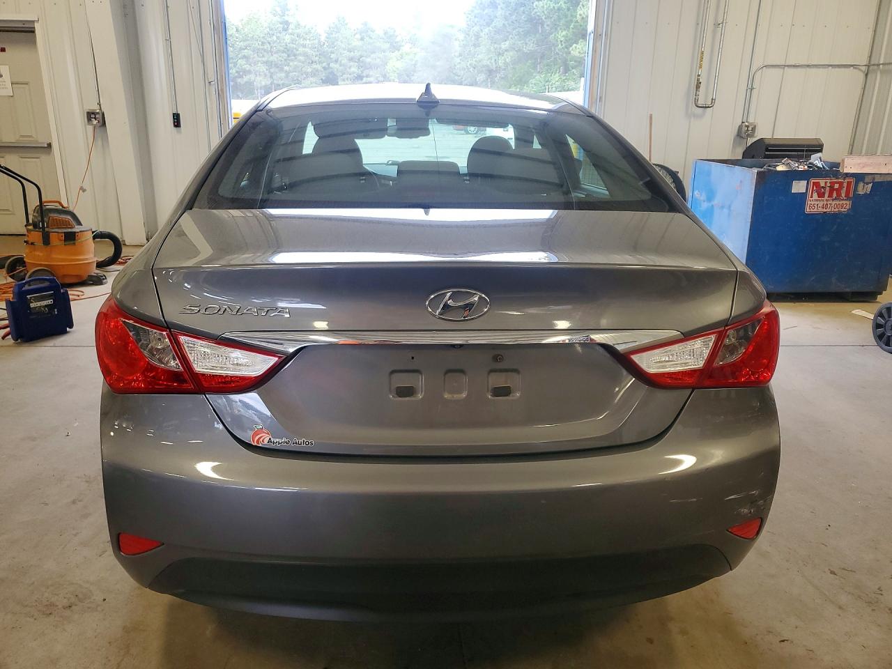 2014 Hyundai Sonata Gls Gray vin: 5NPEB4AC8EH849870