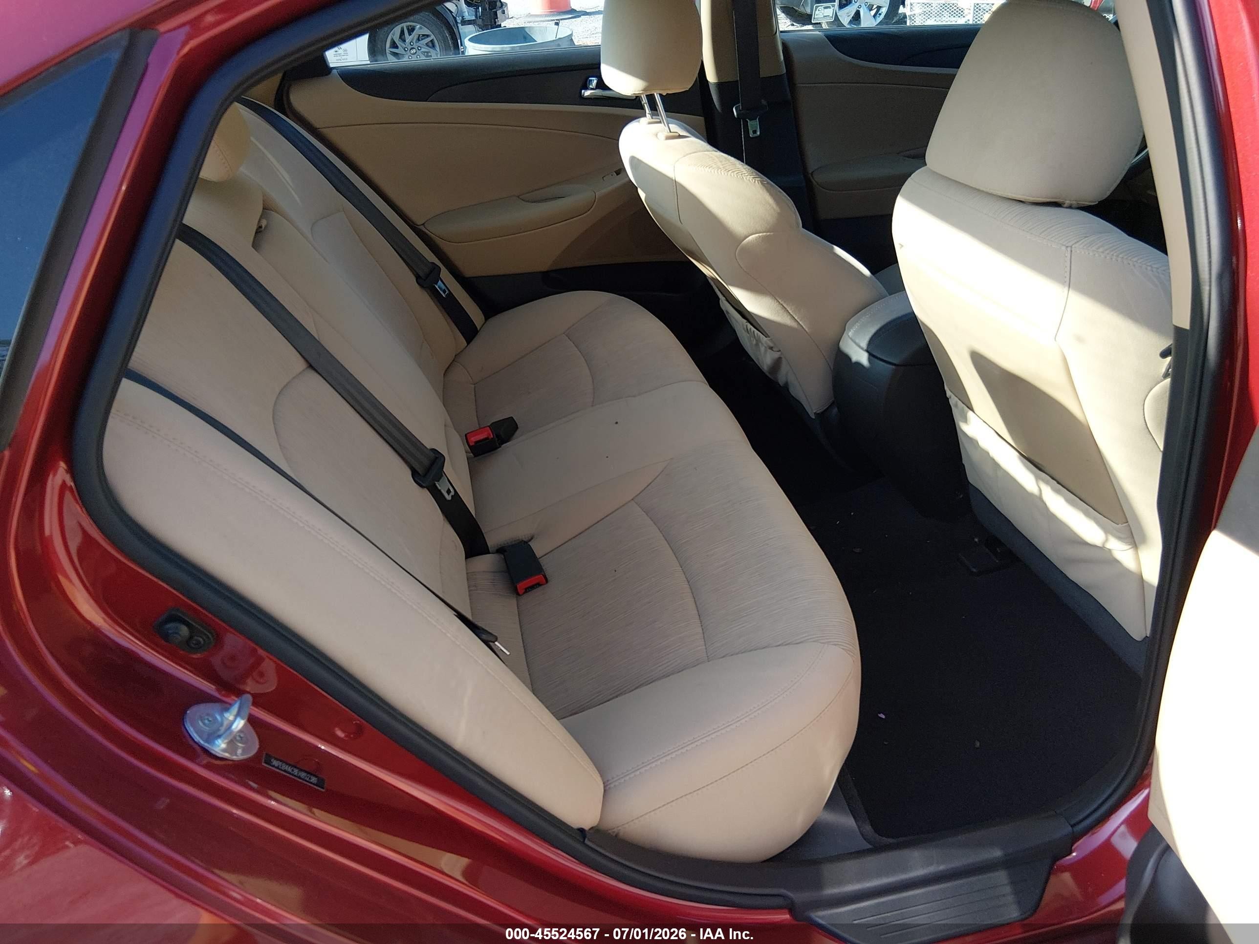 2014 Hyundai Sonata Gls Red vin: 5NPEB4AC8EH852381