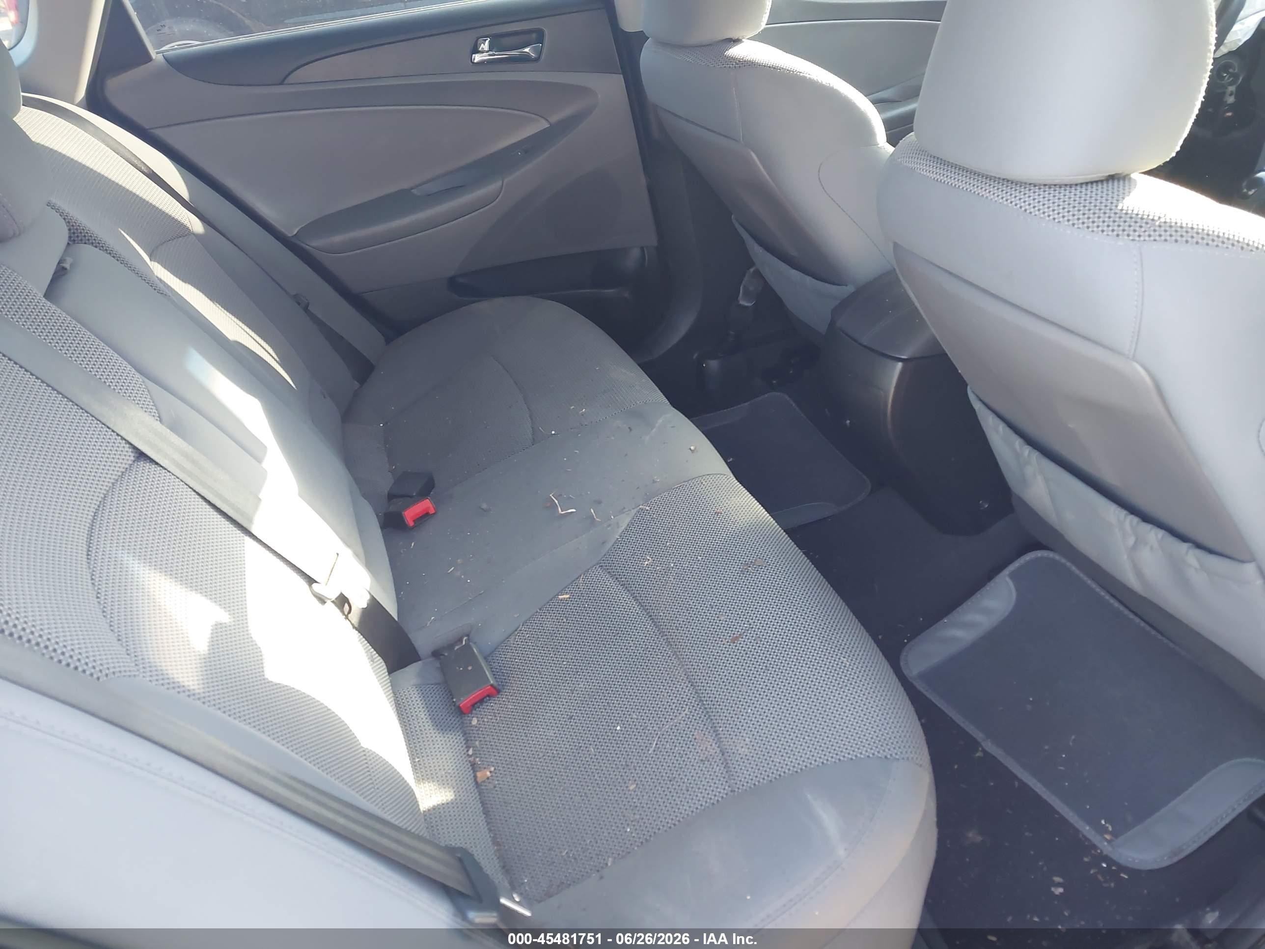 2014 Hyundai Sonata Gls Серый vin: 5NPEB4AC8EH861114