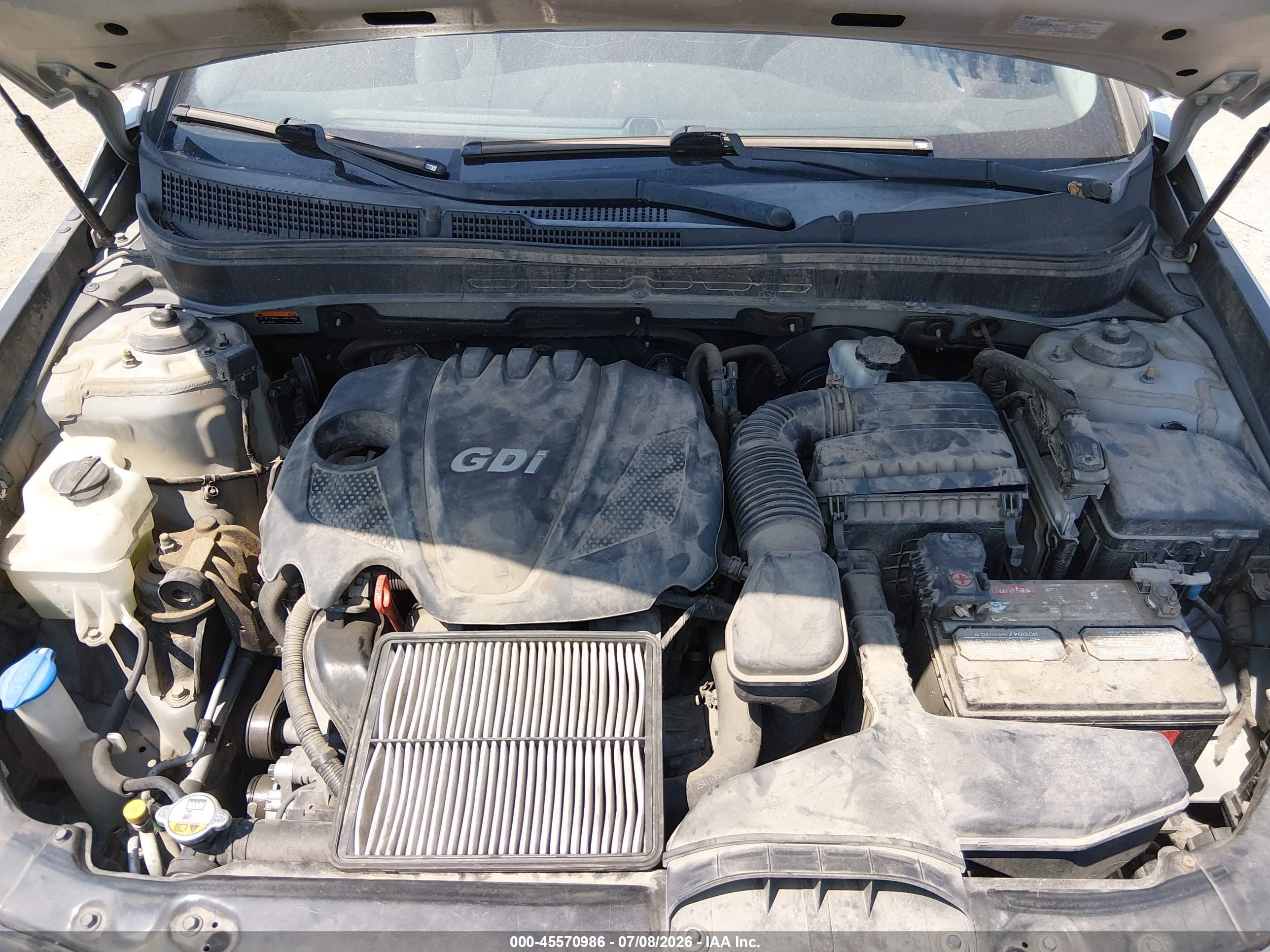 2014 Hyundai Sonata Gls Silver vin: 5NPEB4AC8EH864403