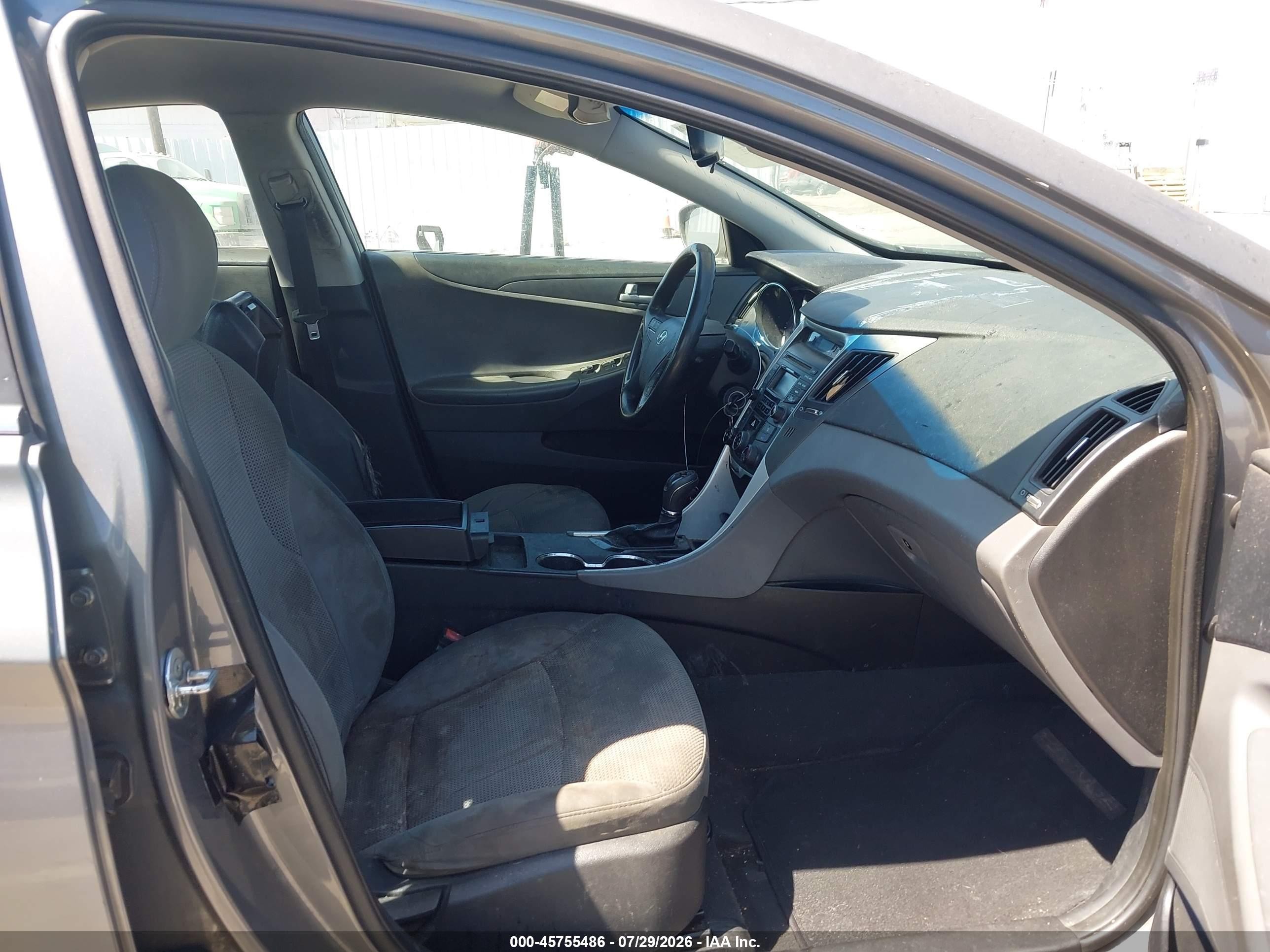 2014 Hyundai Sonata Gls Gray vin: 5NPEB4AC8EH868807