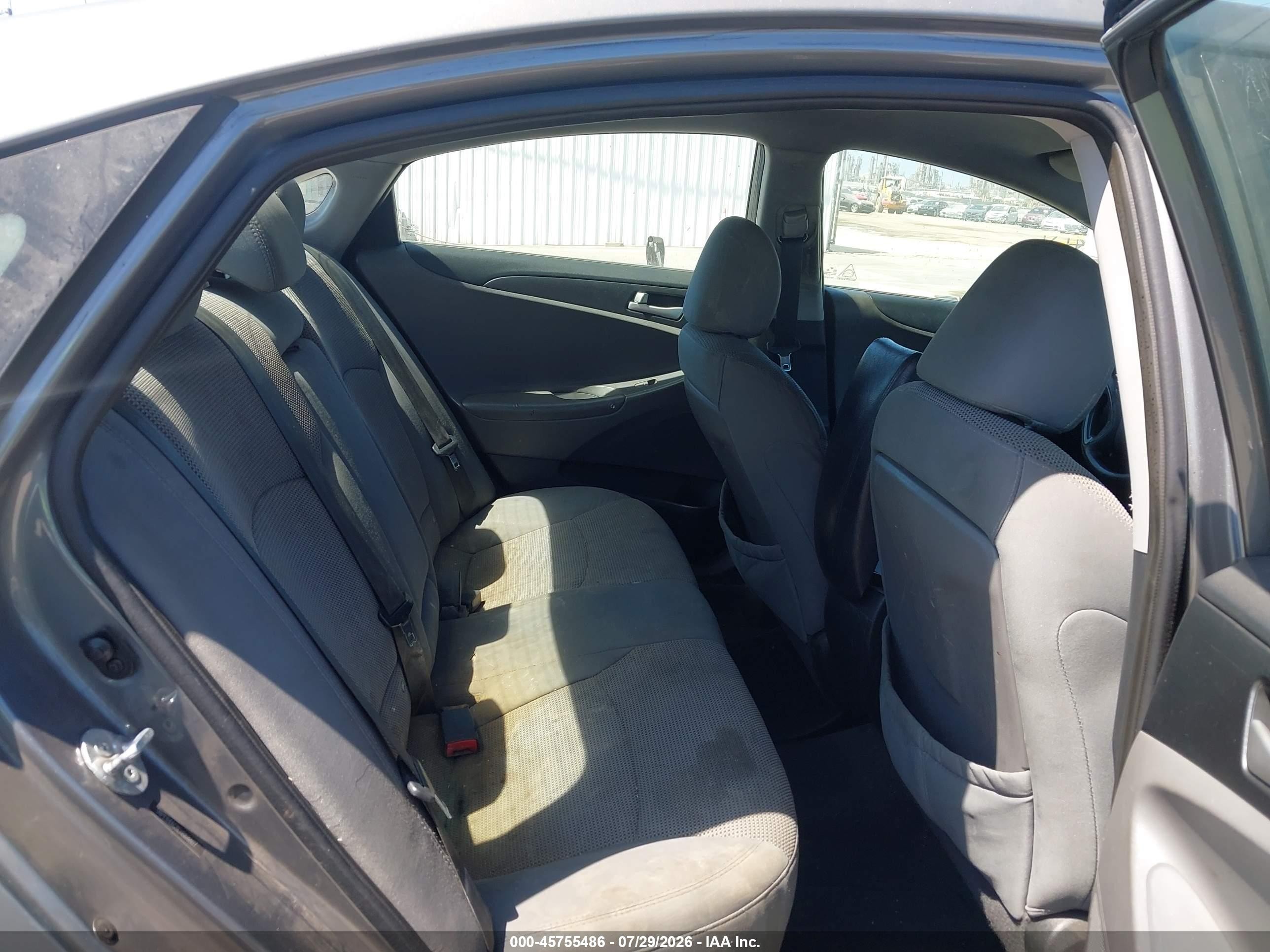 2014 Hyundai Sonata Gls Gray vin: 5NPEB4AC8EH868807