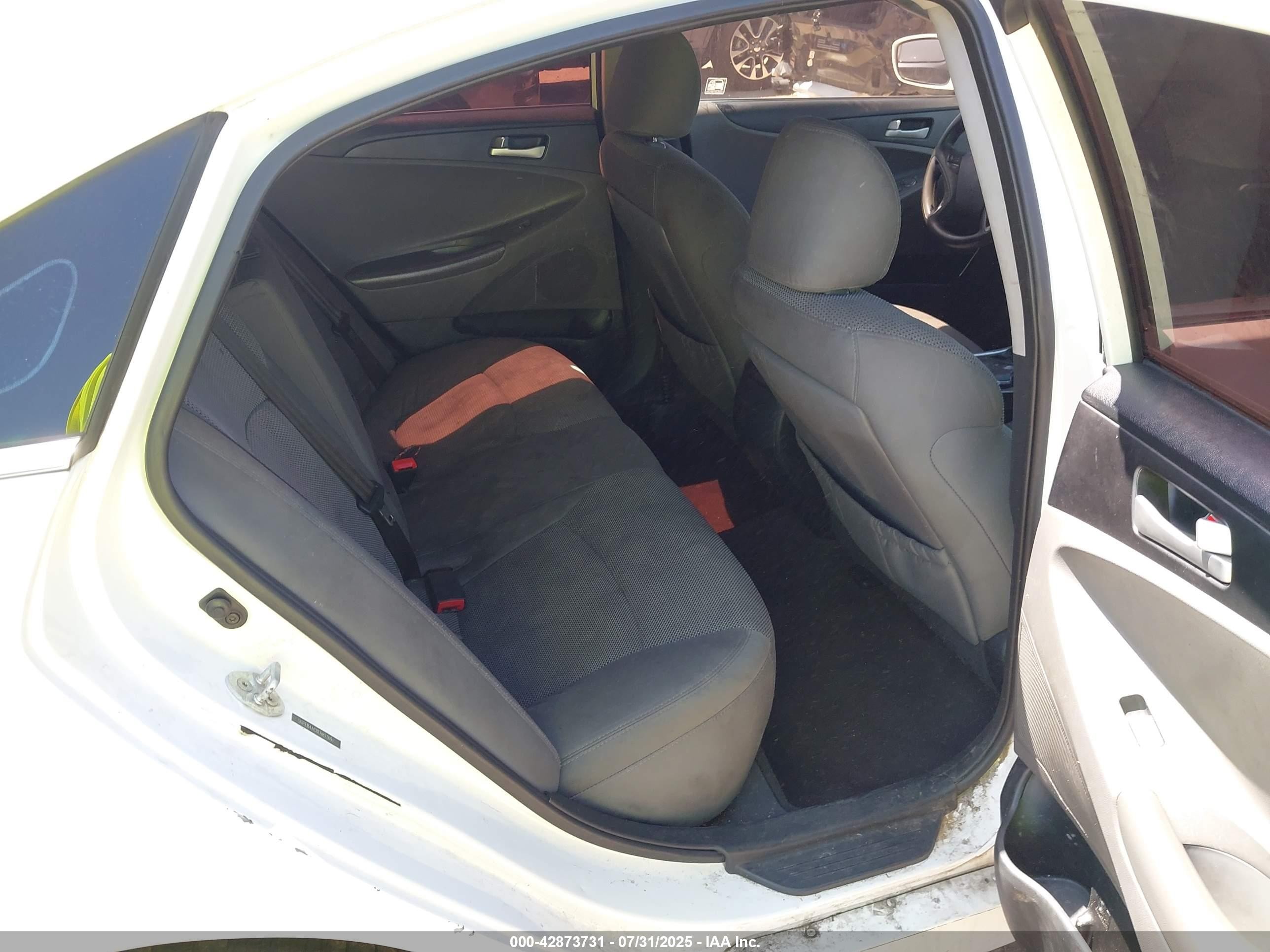 2014 Hyundai Sonata Gls Белый vin: 5NPEB4AC8EH871691
