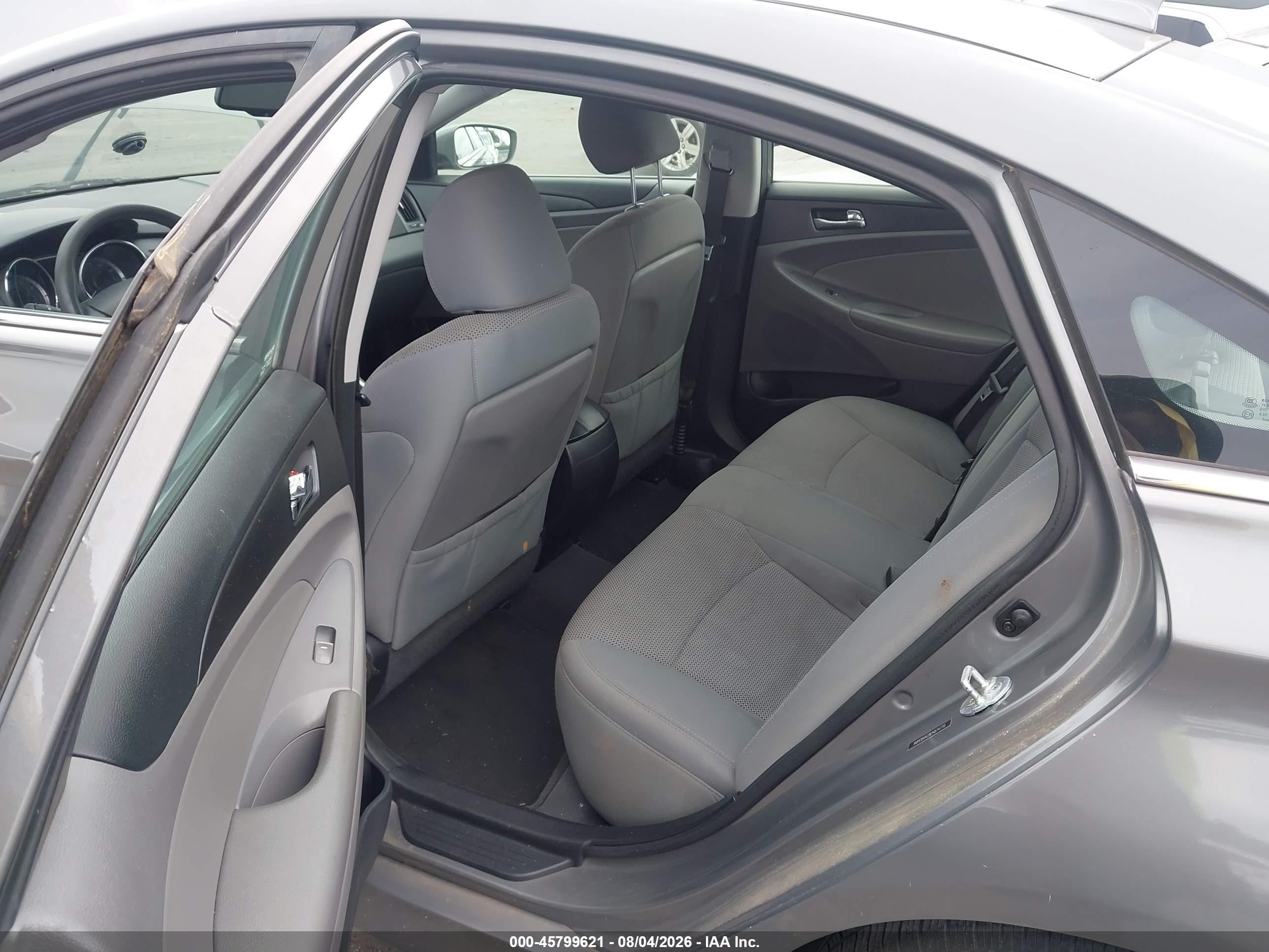 2014 Hyundai Sonata Gls Gray vin: 5NPEB4AC8EH874770