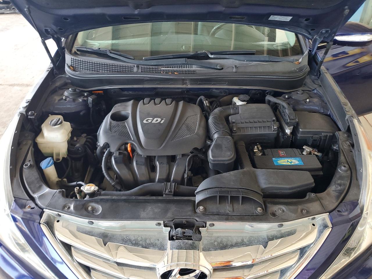 2014 Hyundai Sonata Gls Синий vin: 5NPEB4AC8EH877197