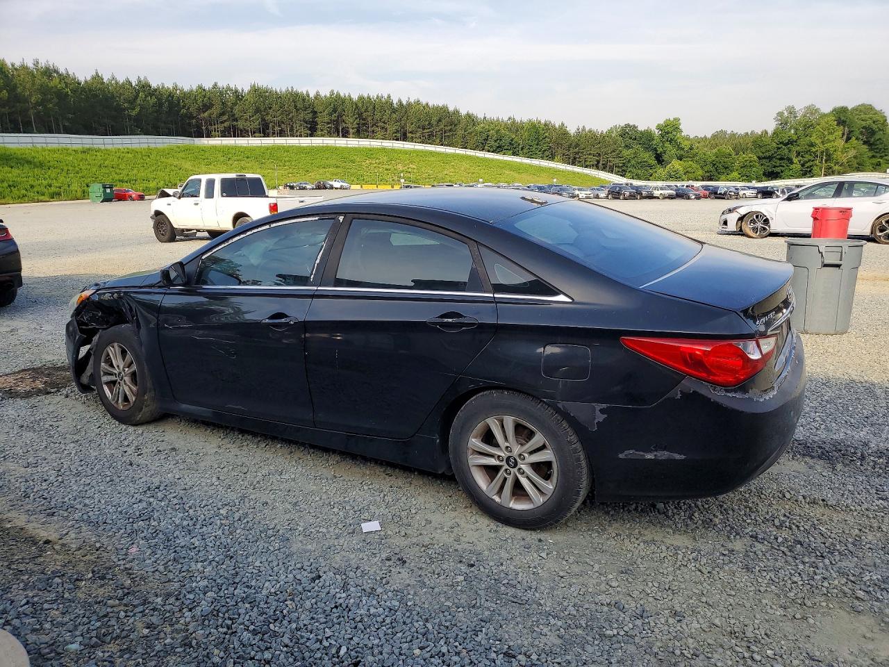 2014 Hyundai Sonata Gls Черный vin: 5NPEB4AC8EH896994
