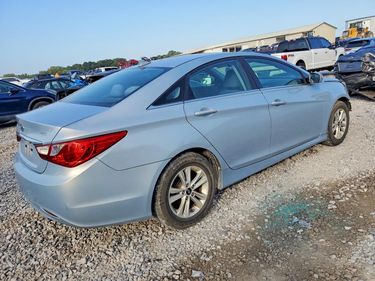 2014 Hyundai Sonata Gls Blue vin: 5NPEB4AC8EH899264