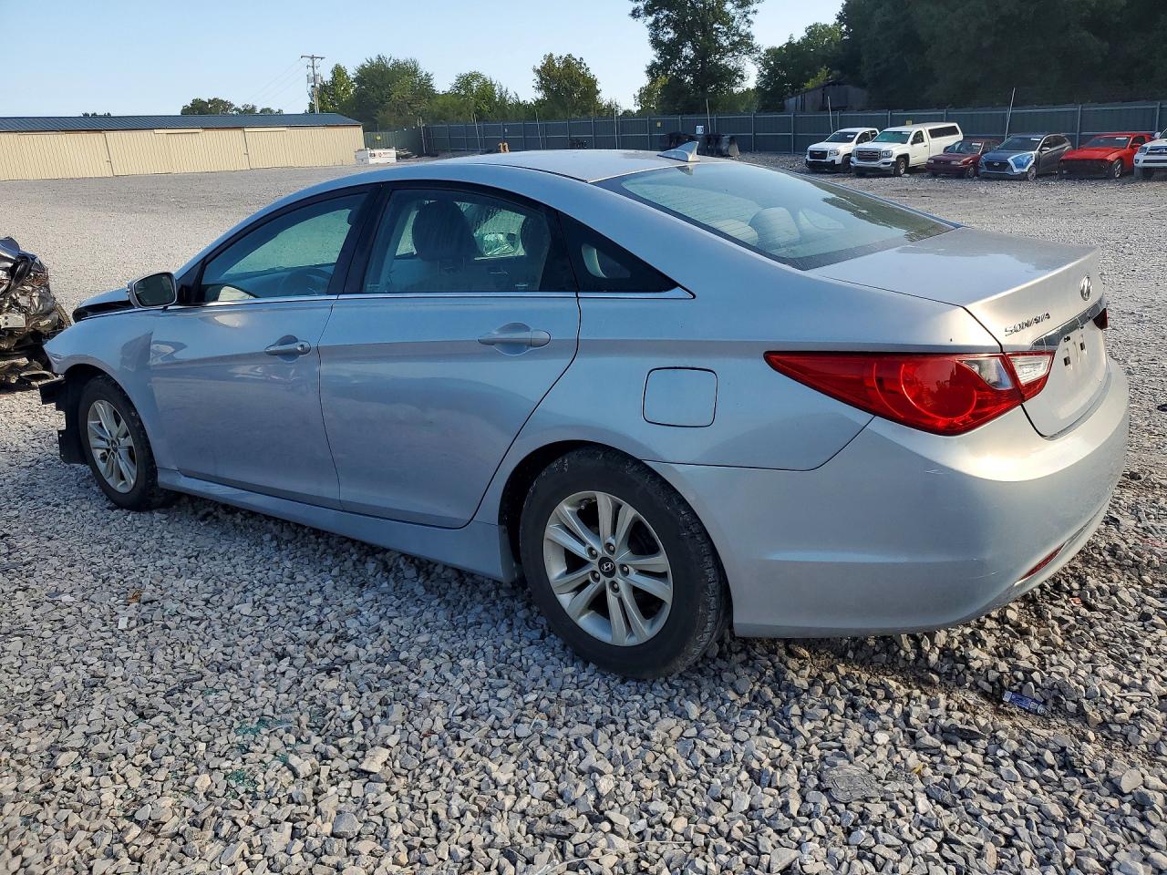 2014 Hyundai Sonata Gls Blue vin: 5NPEB4AC8EH899264