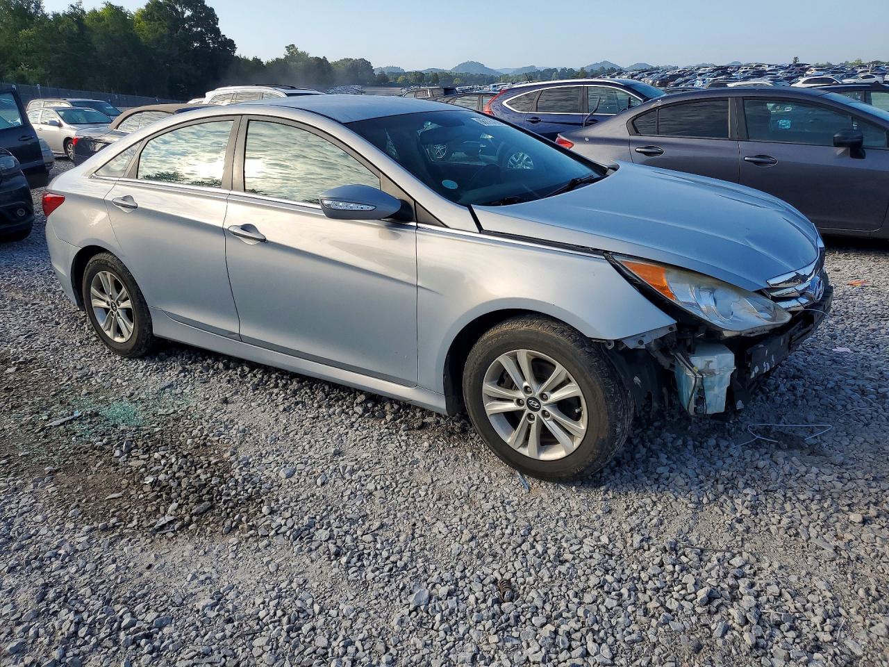 2014 Hyundai Sonata Gls Blue vin: 5NPEB4AC8EH899264
