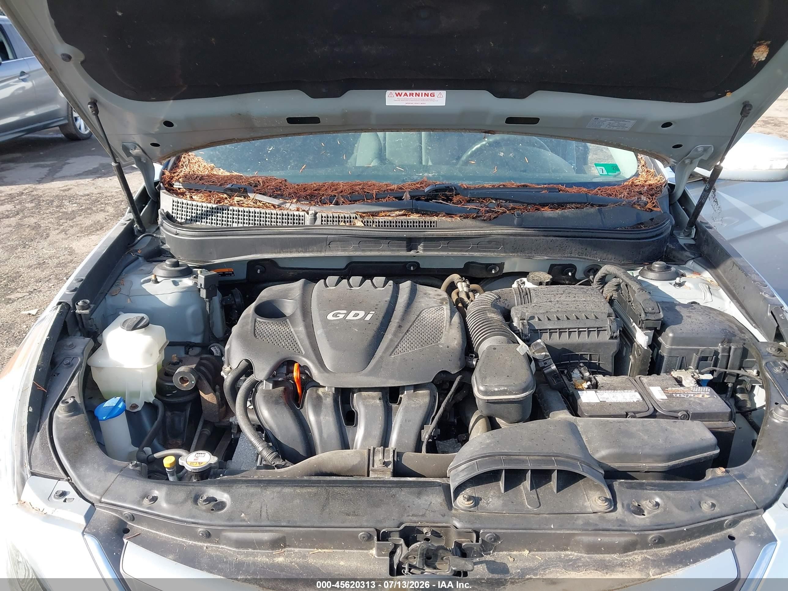 2014 Hyundai Sonata Gls Blue vin: 5NPEB4AC8EH902549