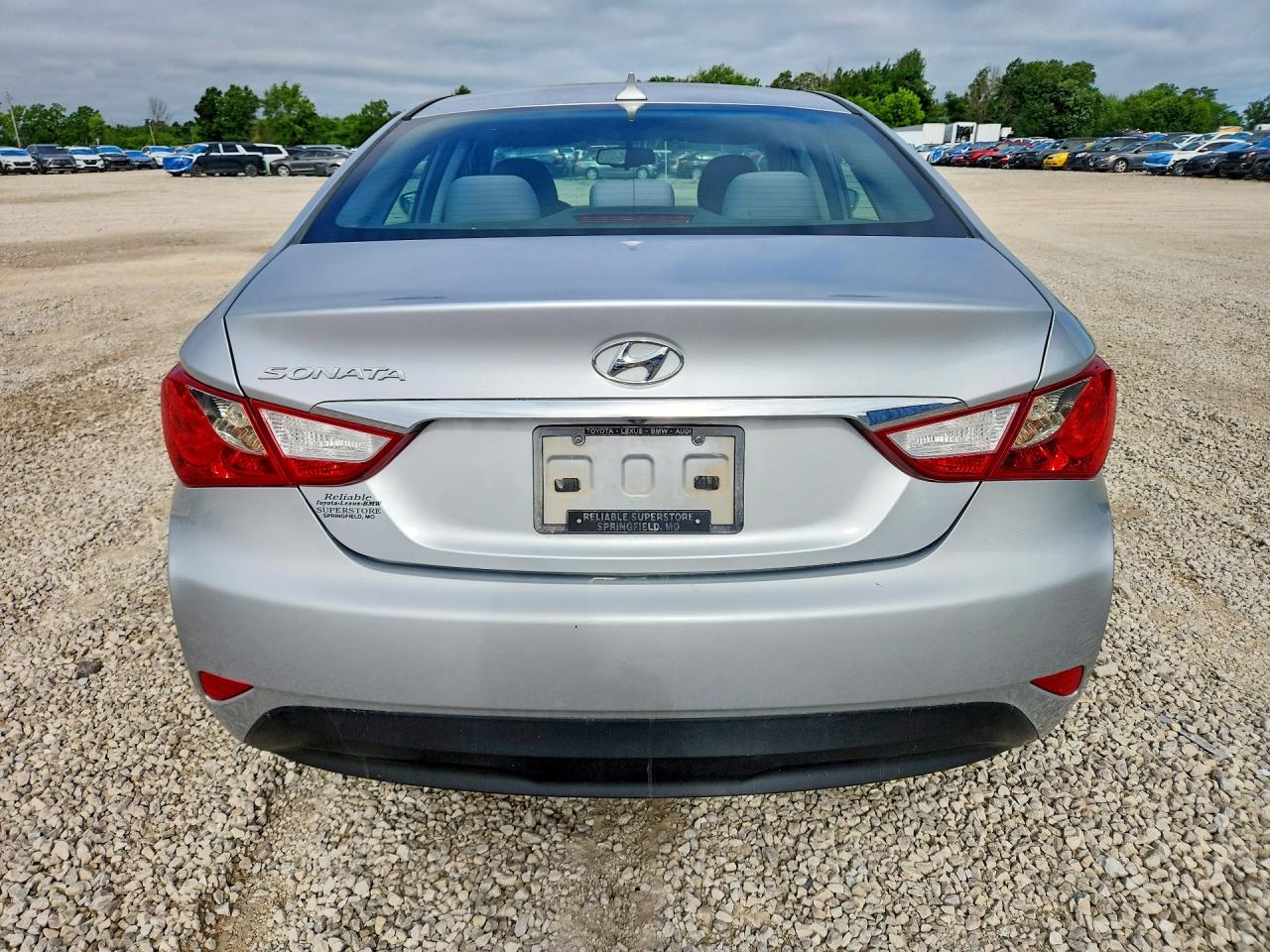 2014 Hyundai Sonata Gls Silver vin: 5NPEB4AC8EH903149