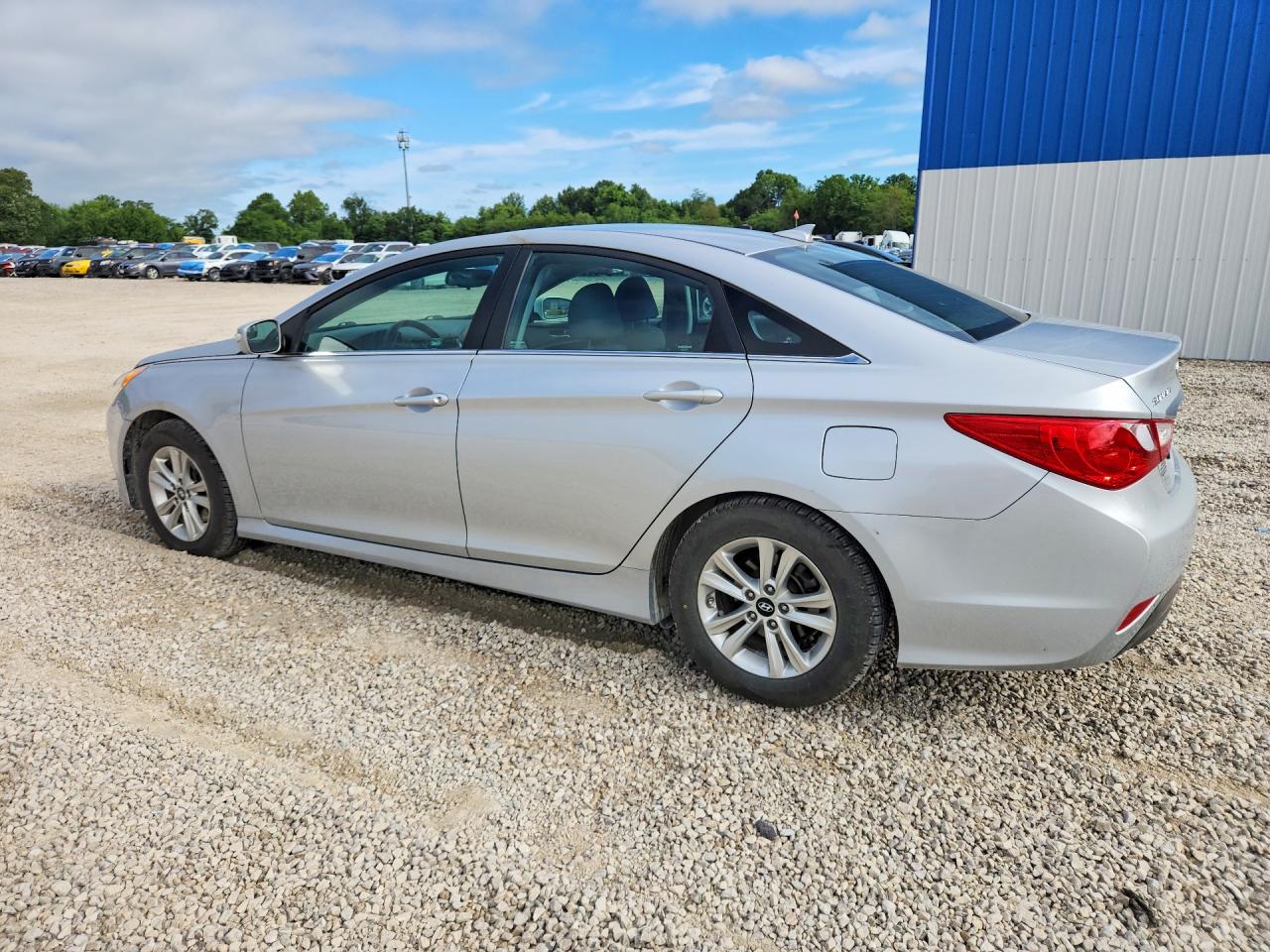 2014 Hyundai Sonata Gls Silver vin: 5NPEB4AC8EH903149