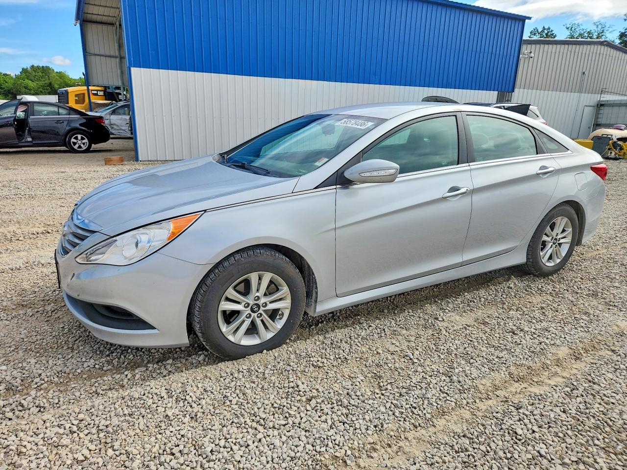 2014 Hyundai Sonata Gls Silver vin: 5NPEB4AC8EH903149