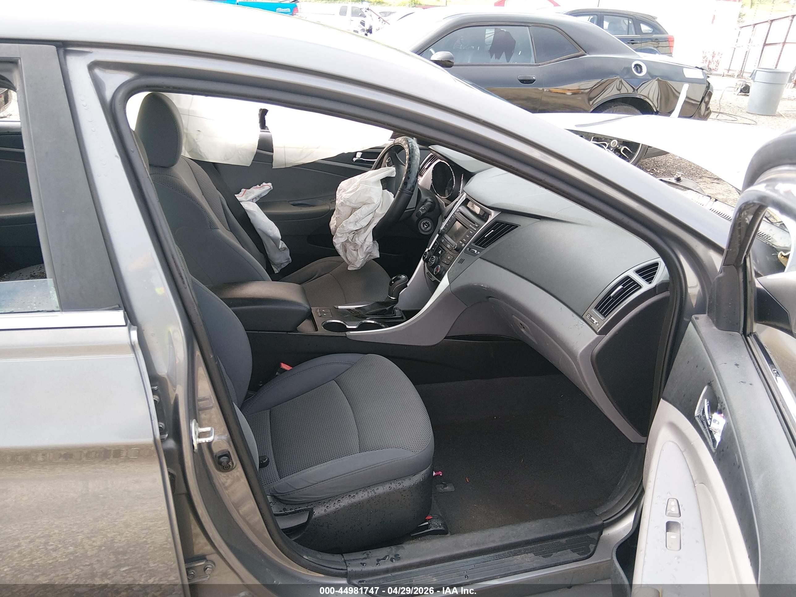 2014 Hyundai Sonata Gls Gray vin: 5NPEB4AC8EH906360