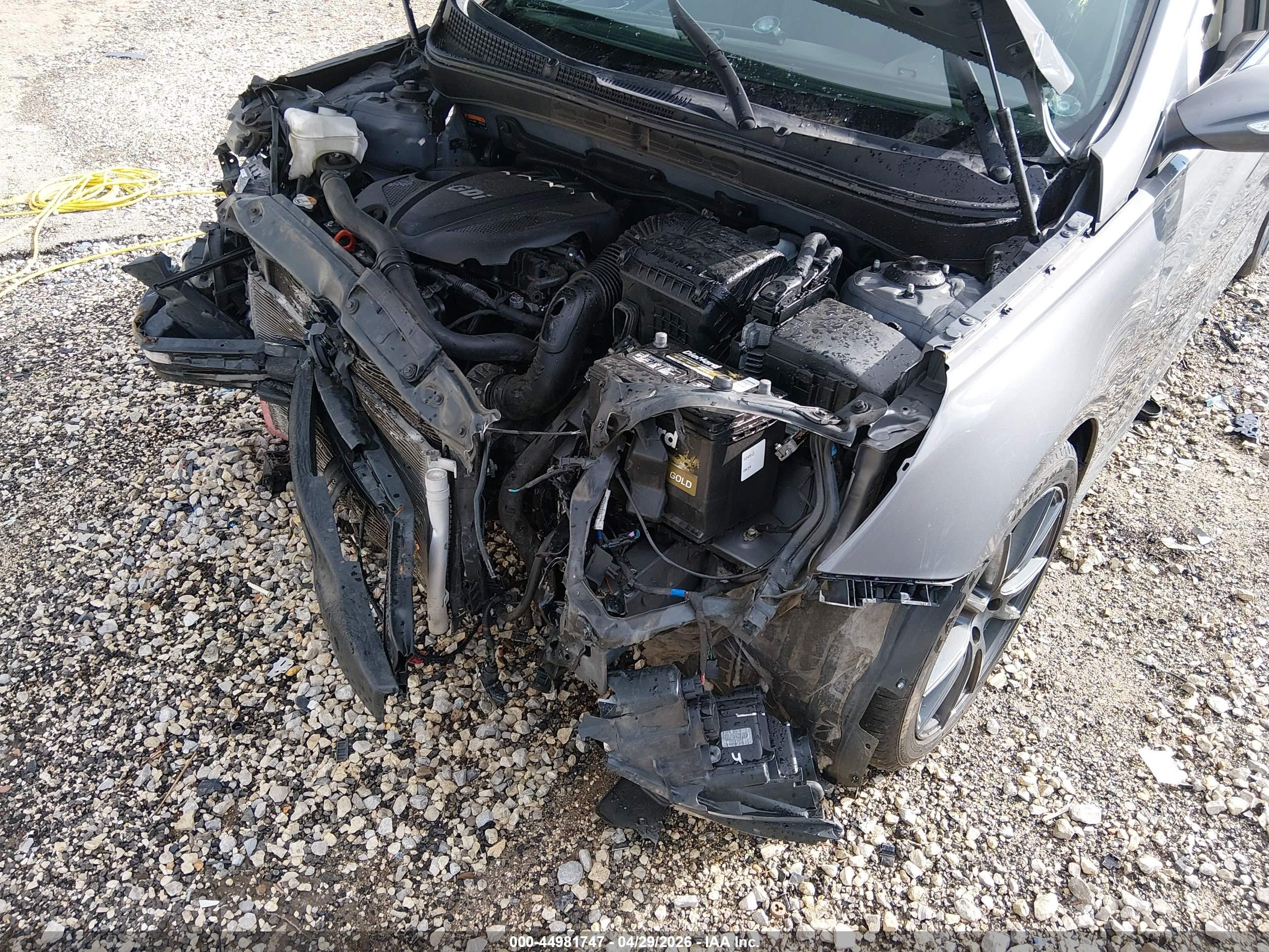 2014 Hyundai Sonata Gls Gray vin: 5NPEB4AC8EH906360