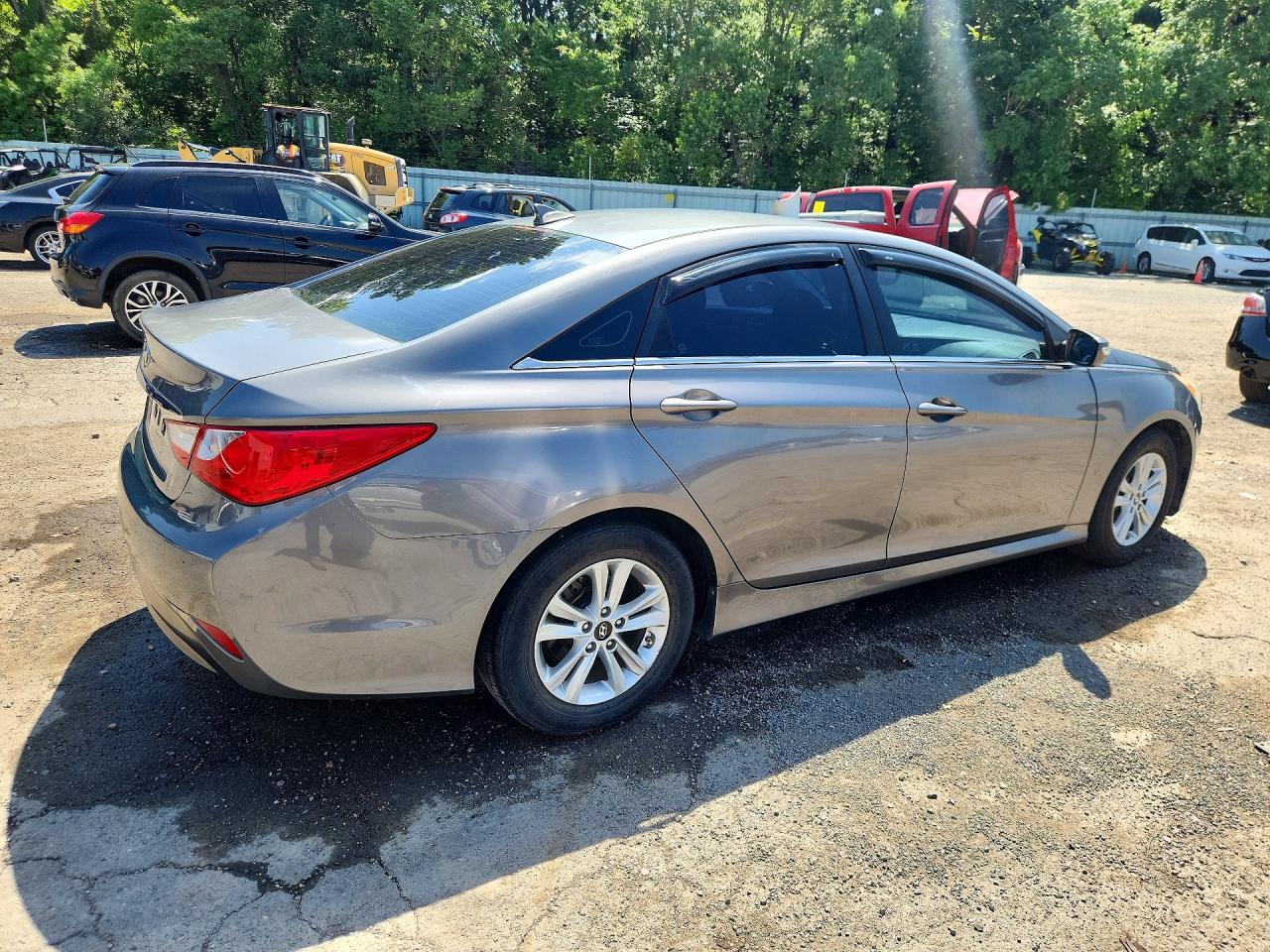 2014 Hyundai Sonata Gls Silver vin: 5NPEB4AC8EH914118