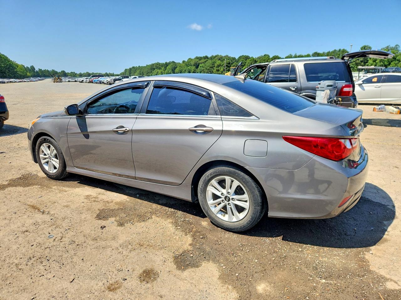 2014 Hyundai Sonata Gls Silver vin: 5NPEB4AC8EH914118