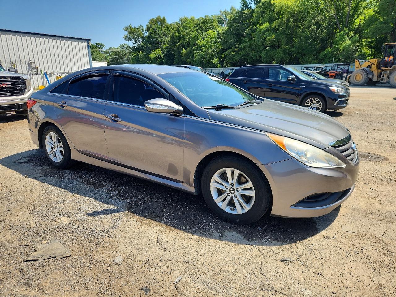 2014 Hyundai Sonata Gls Silver vin: 5NPEB4AC8EH914118