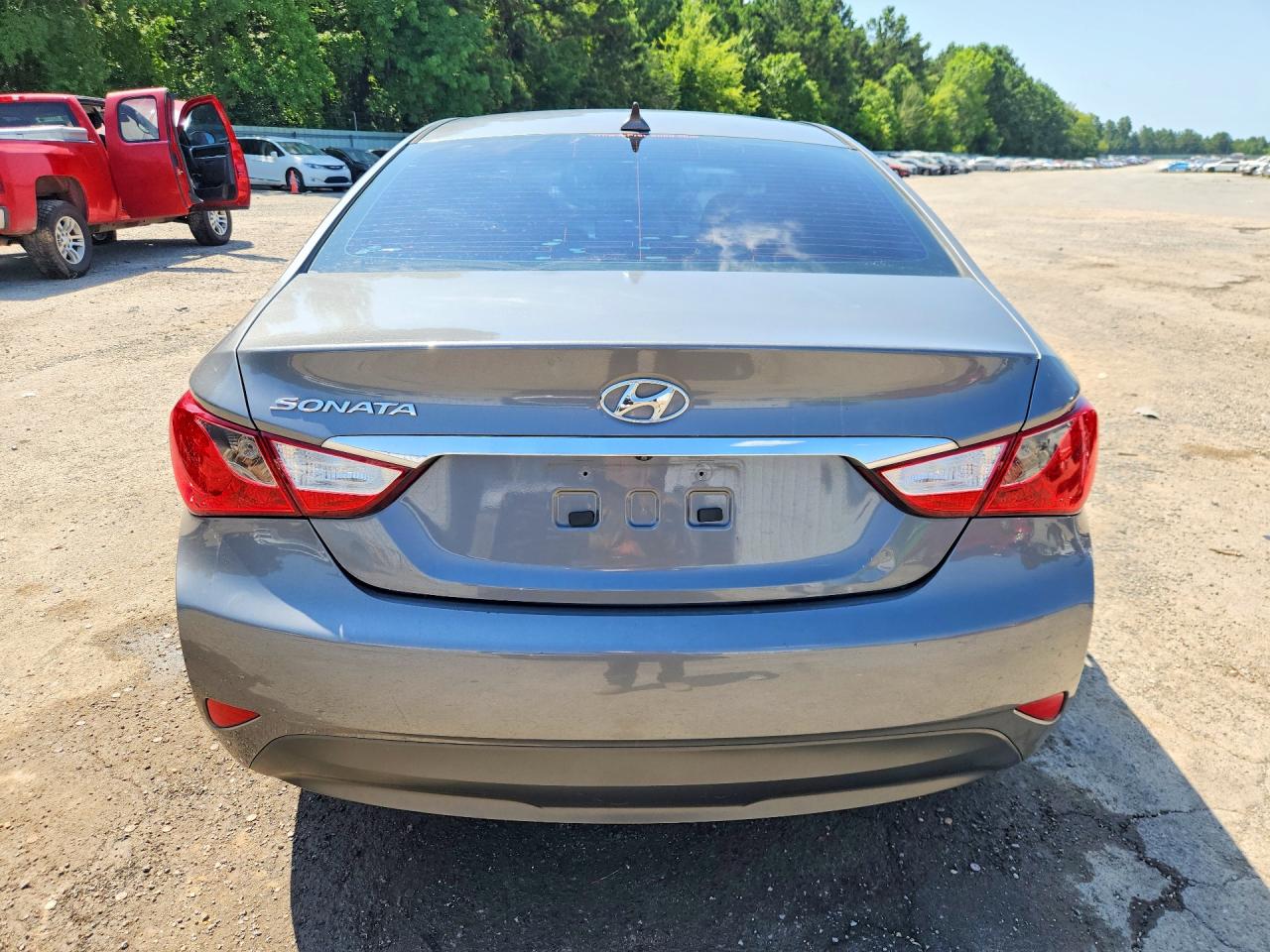 2014 Hyundai Sonata Gls Silver vin: 5NPEB4AC8EH914118