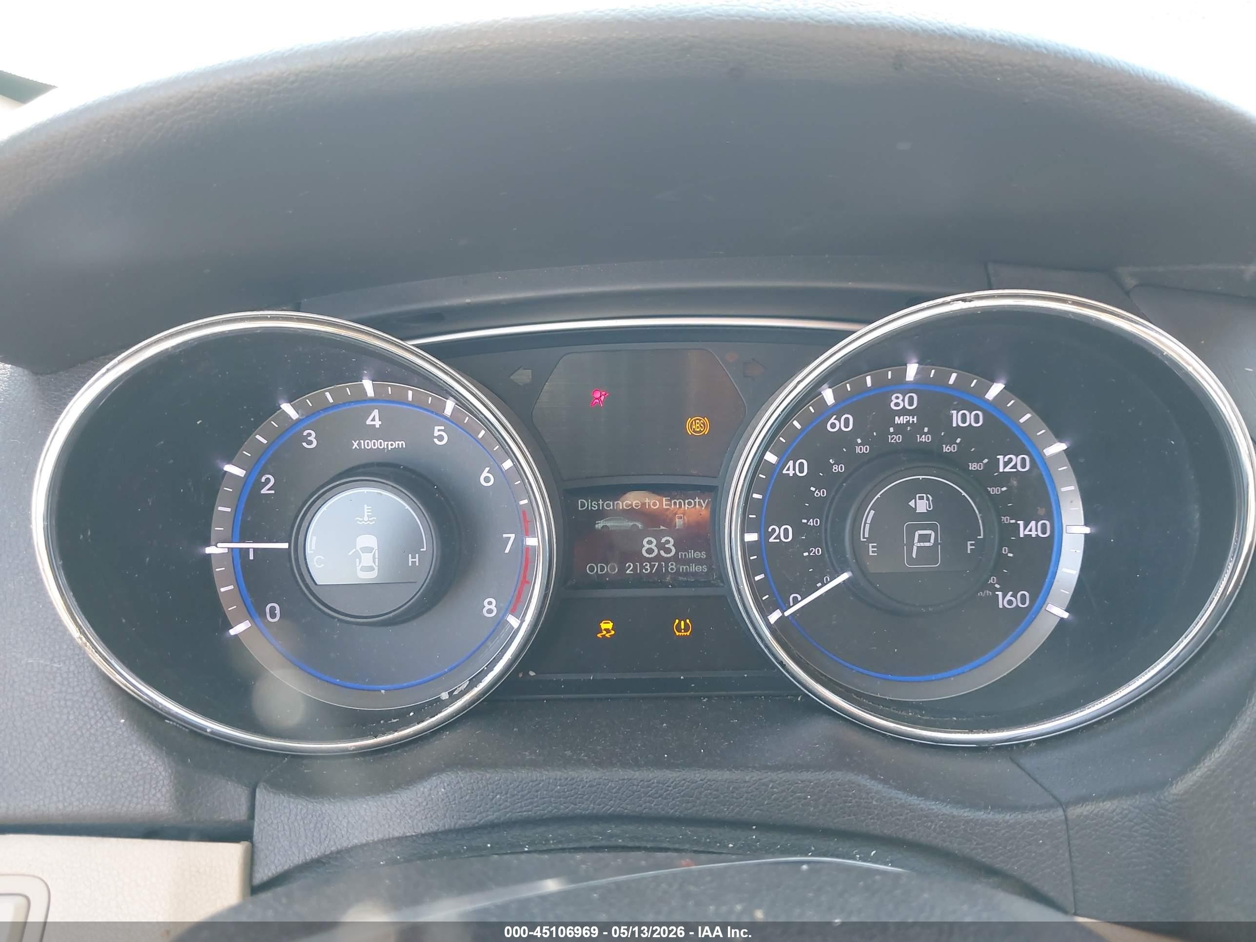 2014 Hyundai Sonata Gls Dark Blue vin: 5NPEB4AC8EH915429