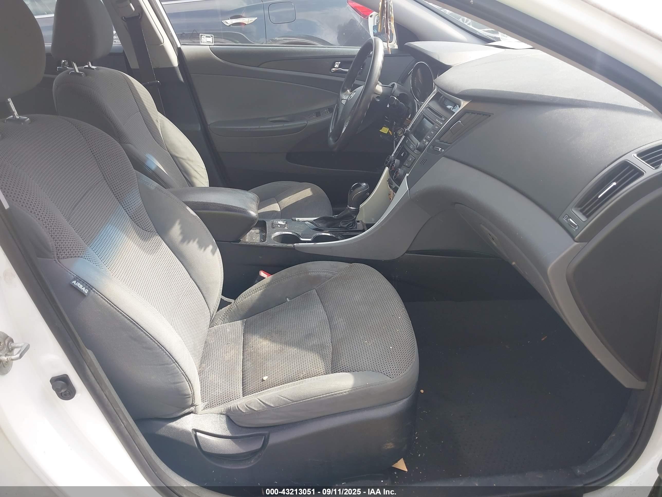2014 Hyundai Sonata Gls White vin: 5NPEB4AC8EH917861