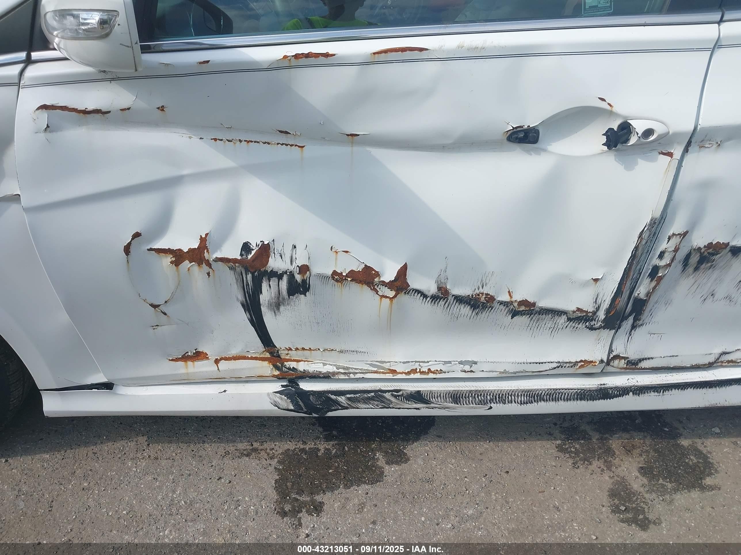 2014 Hyundai Sonata Gls White vin: 5NPEB4AC8EH917861