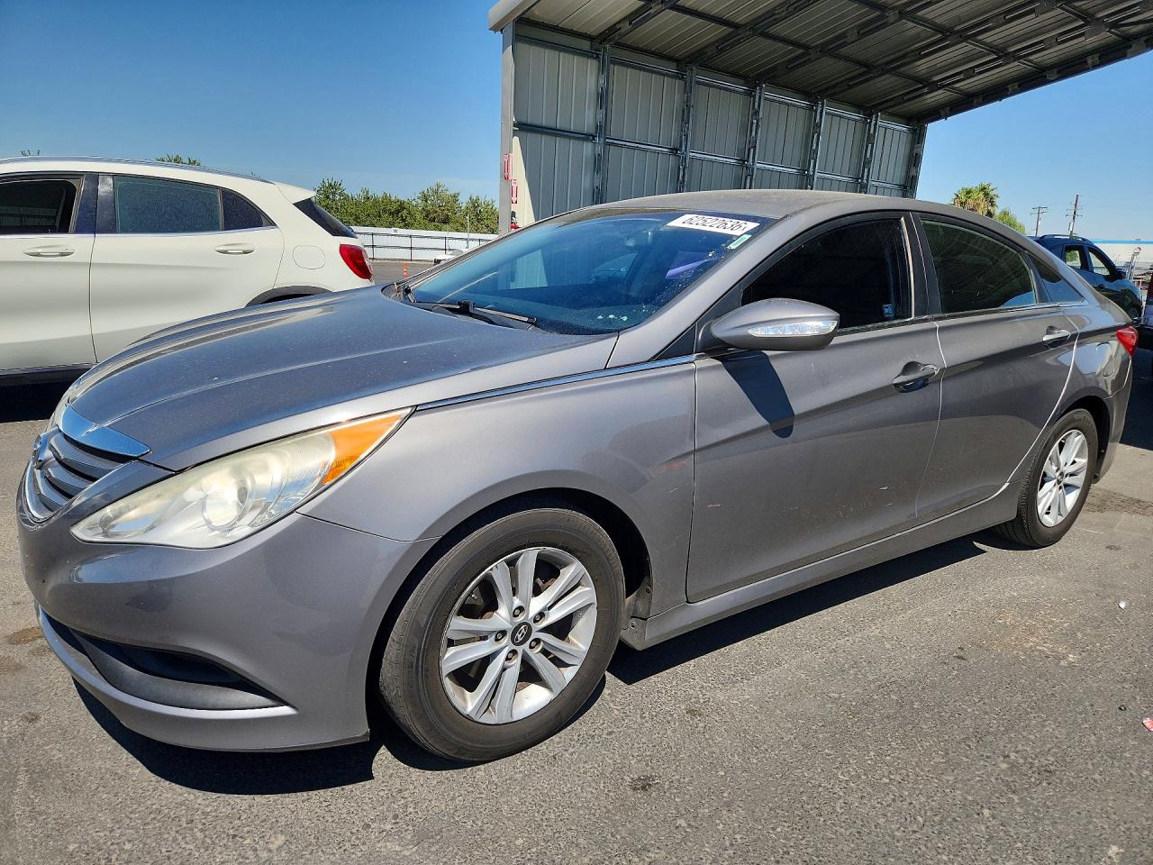 2014 Hyundai Sonata Gls Gray vin: 5NPEB4AC8EH920467