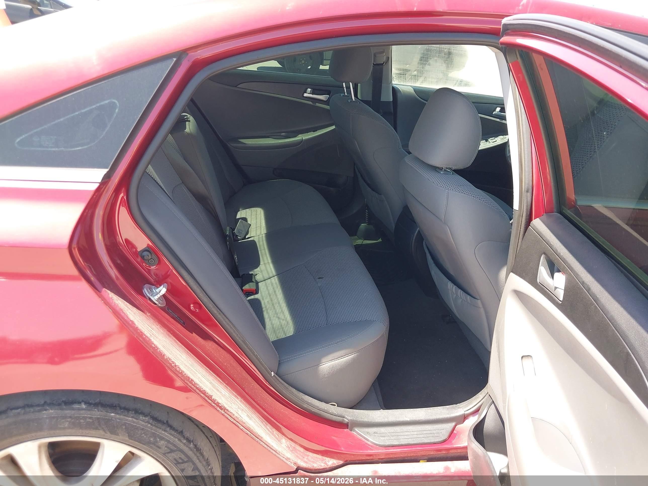 2014 Hyundai Sonata Gls Red vin: 5NPEB4AC8EH922008