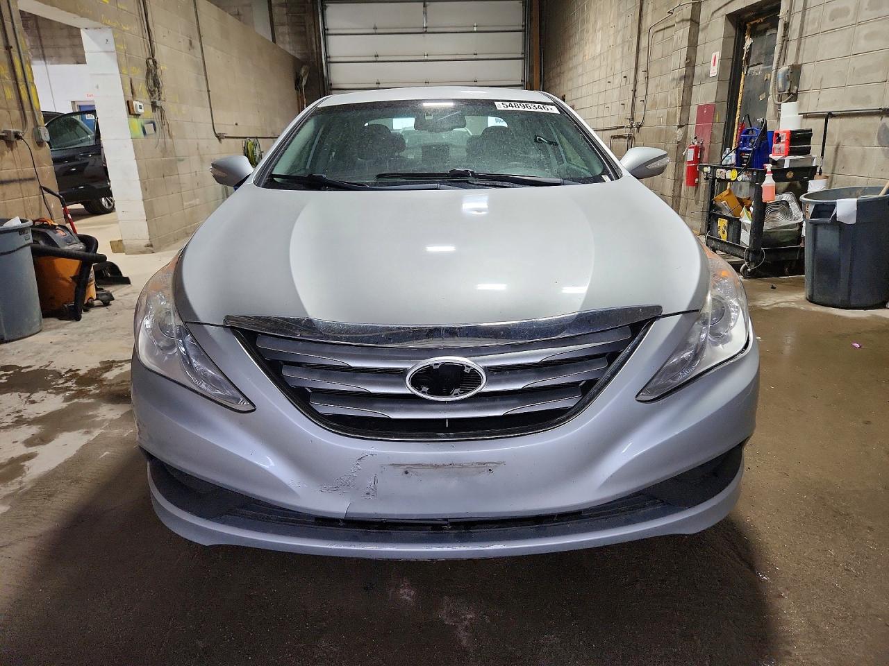 2014 Hyundai Sonata Gls Silver vin: 5NPEB4AC8EH925698