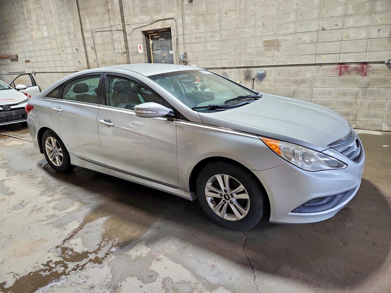 2014 Hyundai Sonata Gls Silver vin: 5NPEB4AC8EH925698