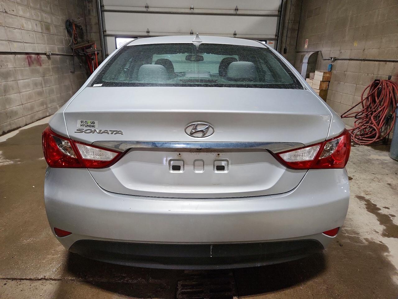 2014 Hyundai Sonata Gls Silver vin: 5NPEB4AC8EH925698