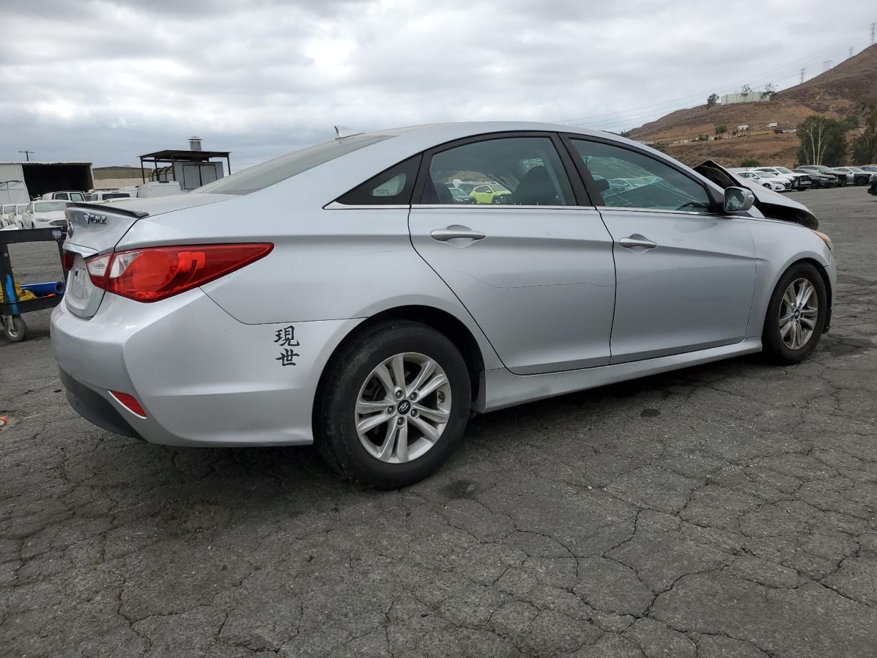 2014 Hyundai Sonata Gls Silver vin: 5NPEB4AC8EH926432