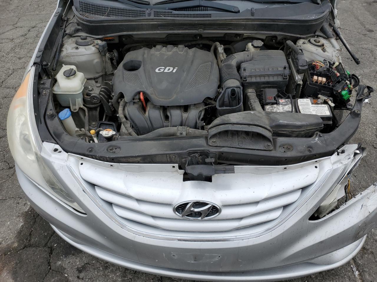 2014 Hyundai Sonata Gls Silver vin: 5NPEB4AC8EH926432