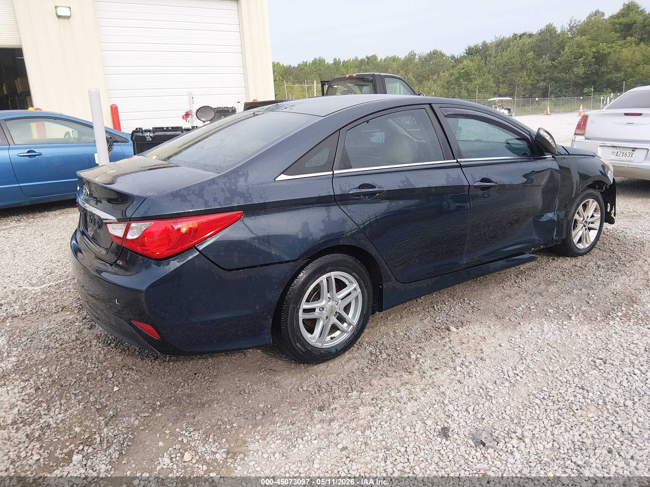 2014 Hyundai Sonata Gls Black vin: 5NPEB4AC8EH927841
