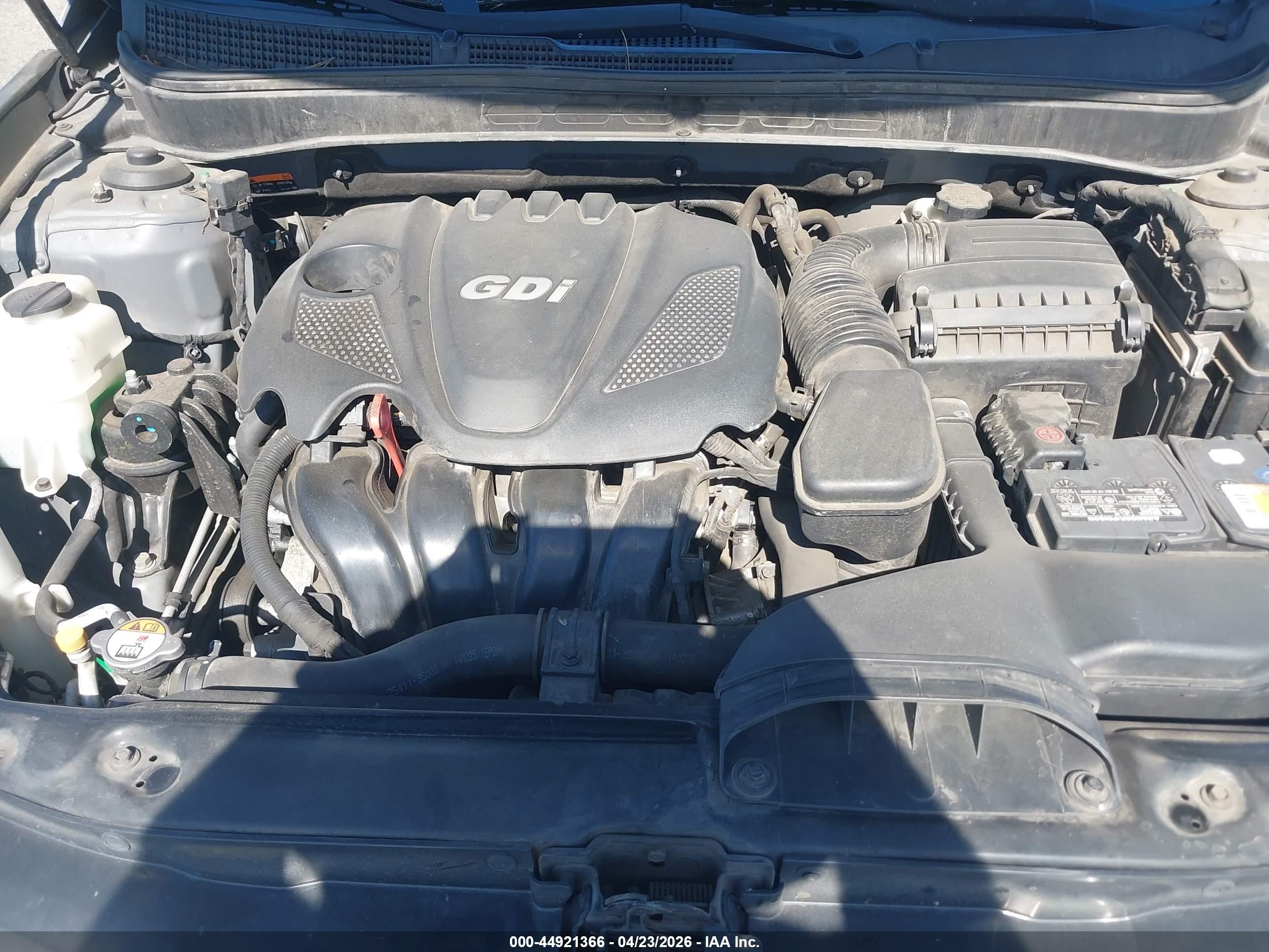 2014 Hyundai Sonata Gls Серый vin: 5NPEB4AC8EH930447