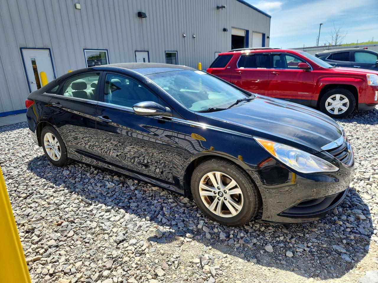 2014 Hyundai Sonata Gls Black vin: 5NPEB4AC8EH936443