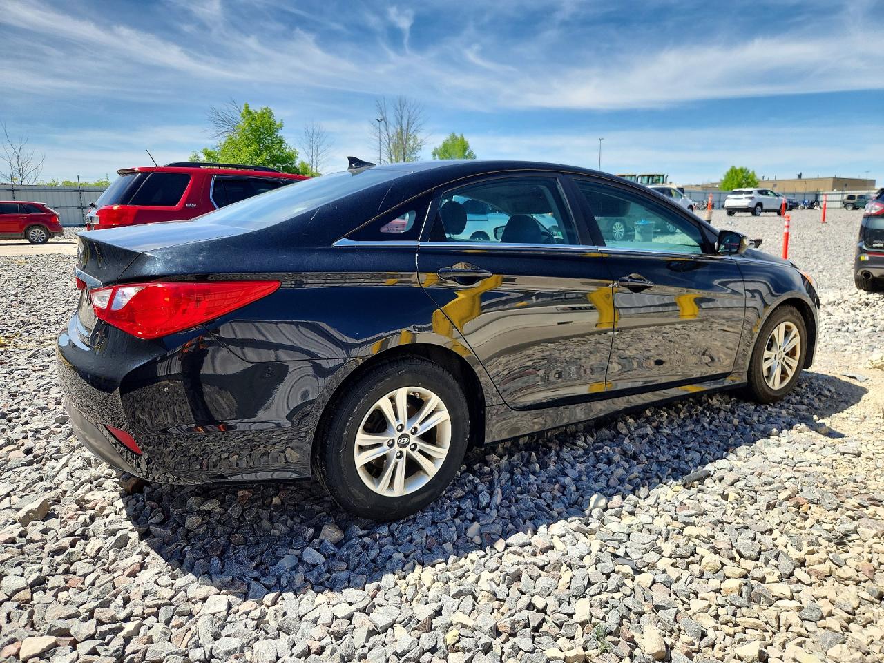 2014 Hyundai Sonata Gls Black vin: 5NPEB4AC8EH936443