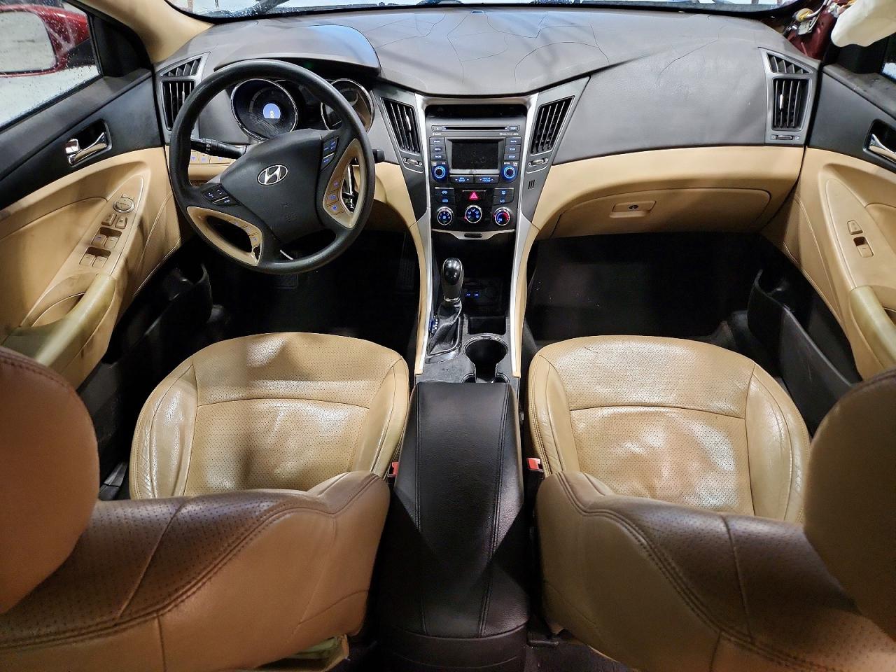 2014 Hyundai Sonata Gls Red vin: 5NPEB4AC8EH944669