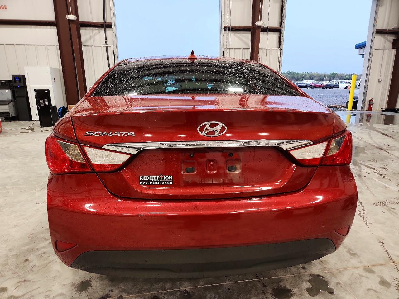 2014 Hyundai Sonata Gls Red vin: 5NPEB4AC8EH944669