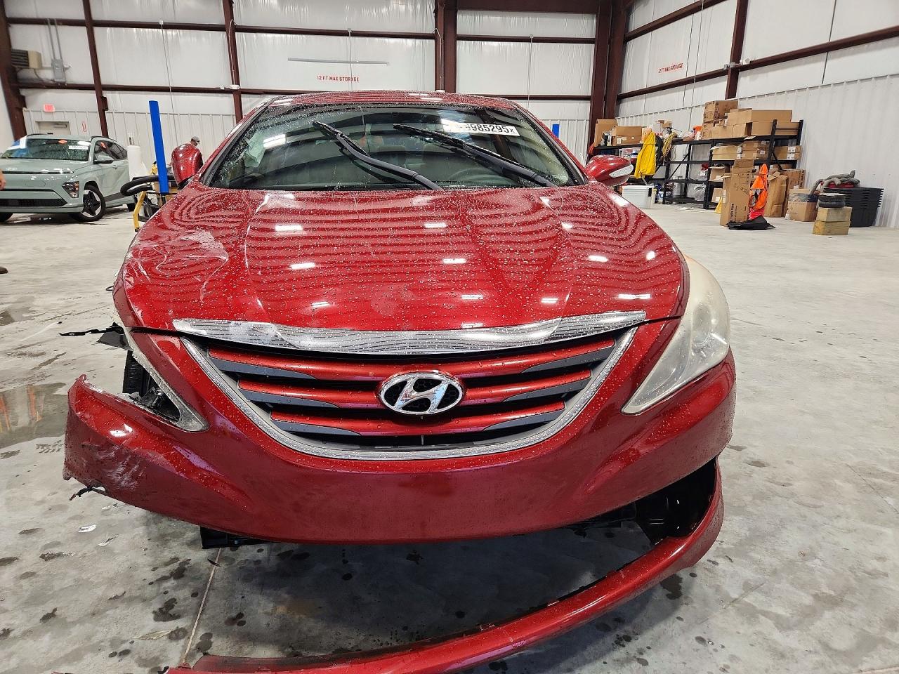 2014 Hyundai Sonata Gls Red vin: 5NPEB4AC8EH944669