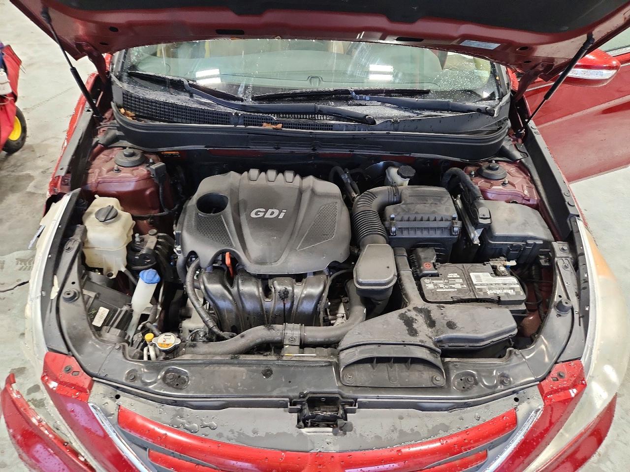 2014 Hyundai Sonata Gls Red vin: 5NPEB4AC8EH944669