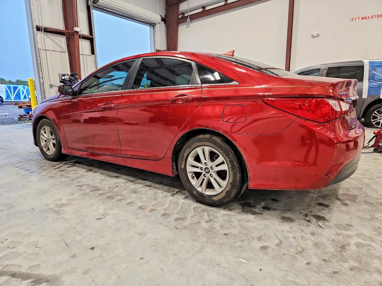 2014 Hyundai Sonata Gls Red vin: 5NPEB4AC8EH944669