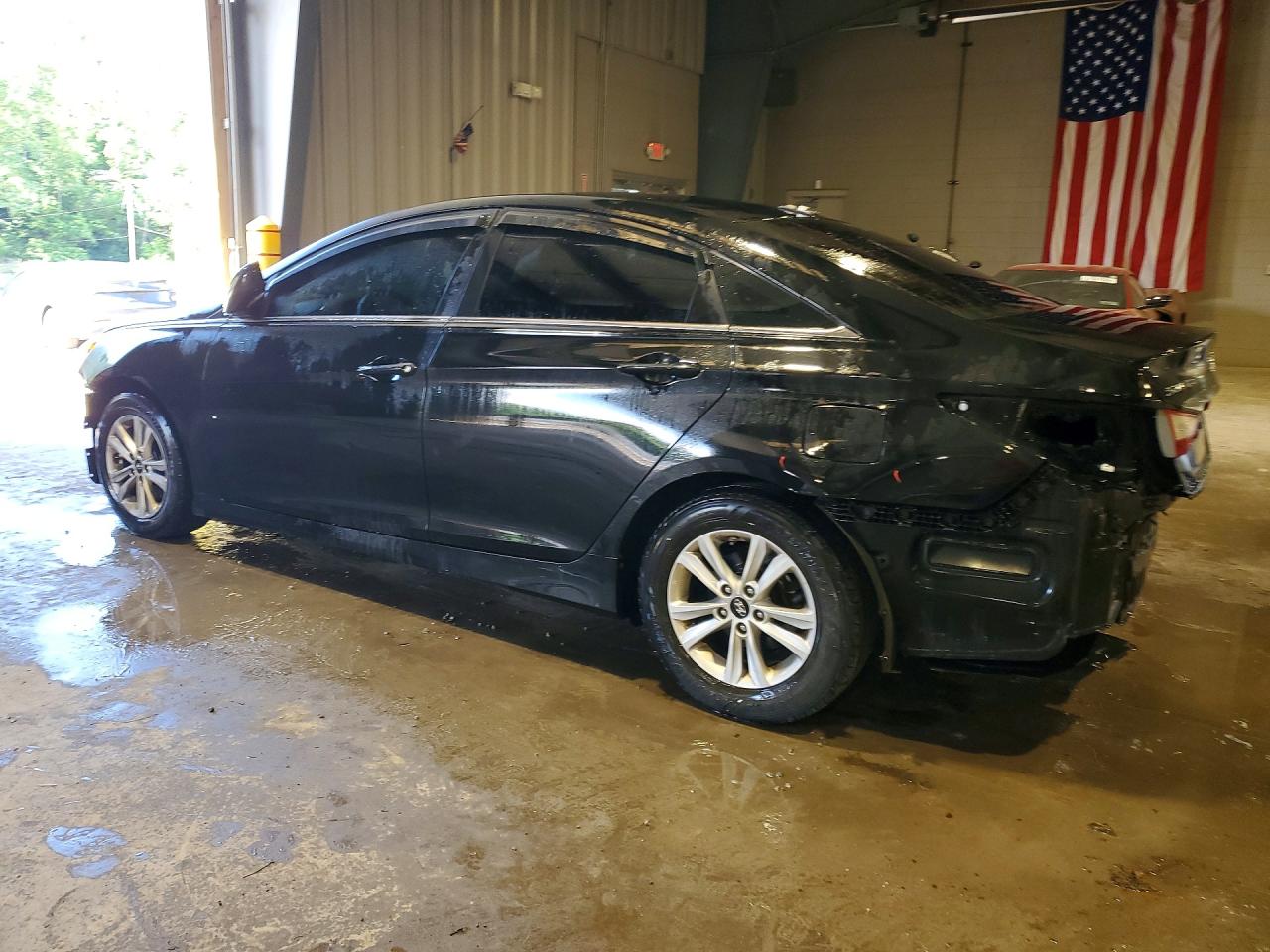2014 Hyundai Sonata Gls Black vin: 5NPEB4AC8EH944705