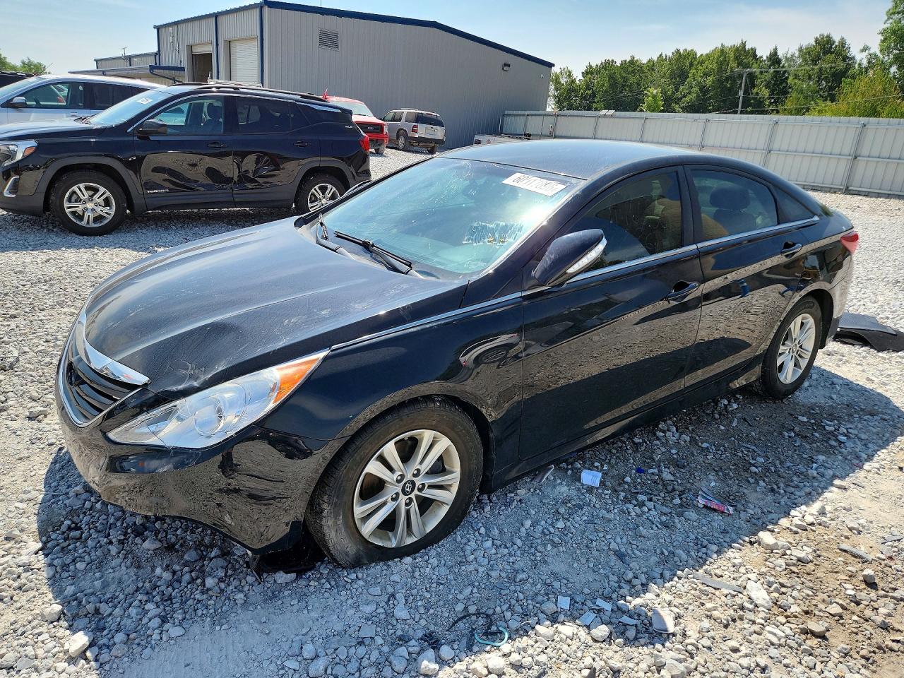 2014 Hyundai Sonata Gls Black vin: 5NPEB4AC8EH944719