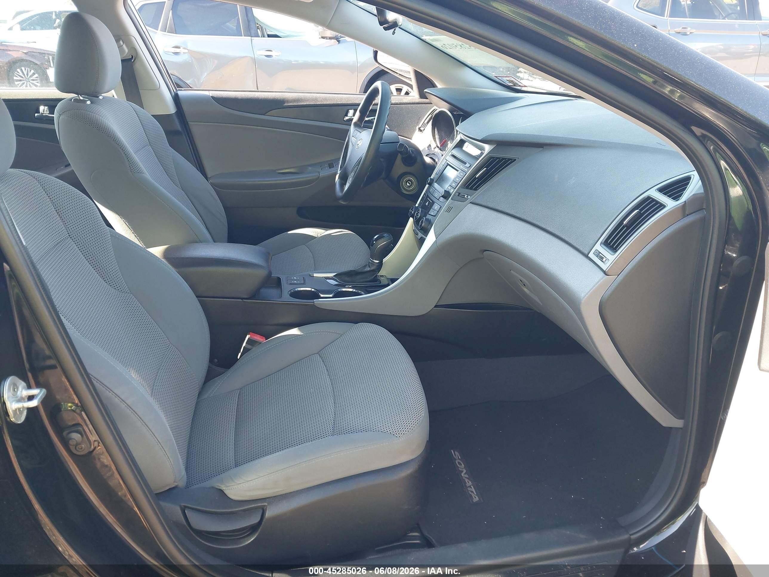 2014 Hyundai Sonata Gls Black vin: 5NPEB4AC8EH947748